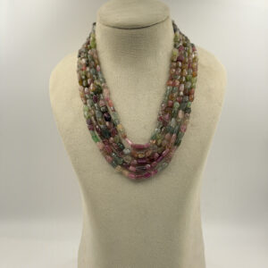 Natural Multi Tourmalines Uncuts Beads