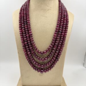 Corundum Ruby Roundels
